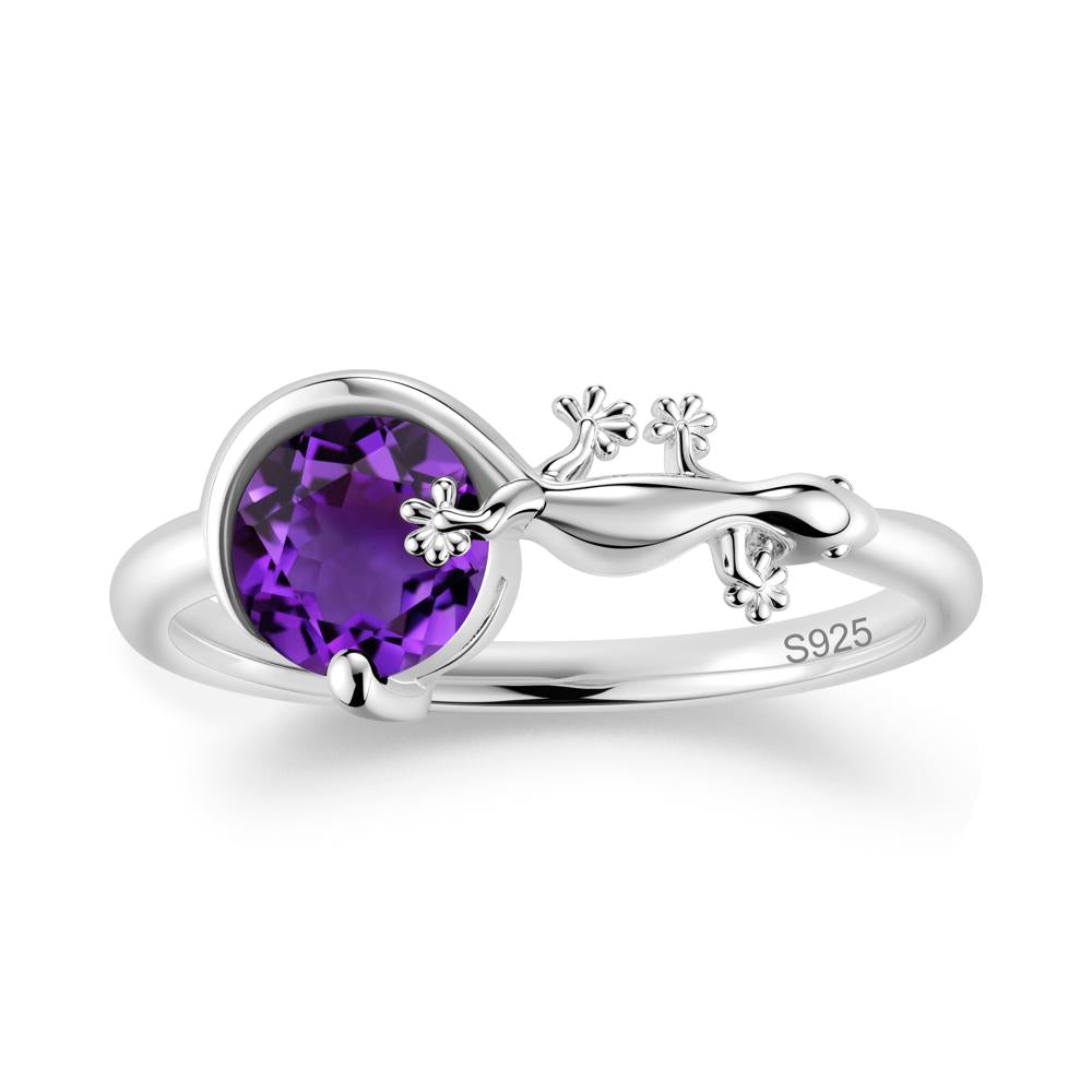 Lizard Inspired Emerald Healing Ring - LUO Jewelry #gemstone_Amethyst