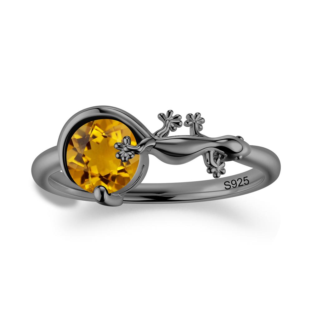 Lizard Inspired Emerald Healing Ring - LUO Jewelry #gemstone_Citrine