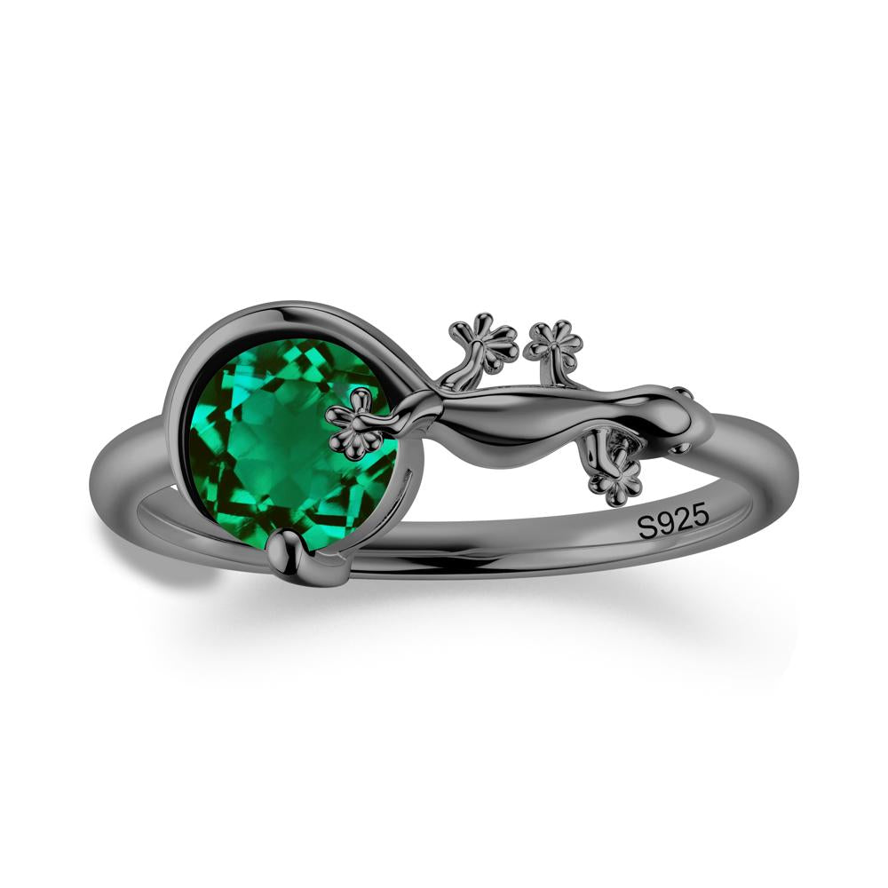 Lizard Inspired Emerald Healing Ring - LUO Jewelry #gemstone_Emerald