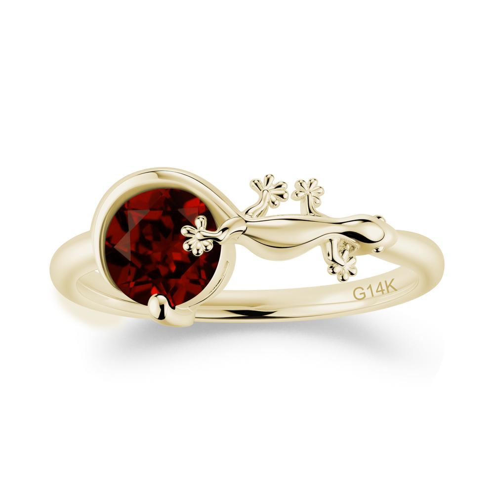 Lizard Inspired Emerald Healing Ring - LUO Jewelry #gemstone_Garnet