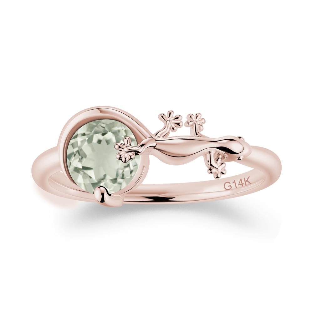 Lizard Inspired Emerald Healing Ring - LUO Jewelry #gemstone_Green Amethyst