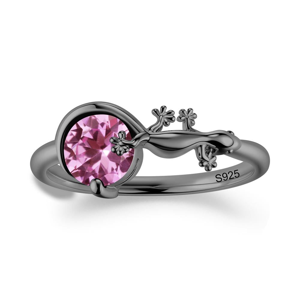 Lizard Inspired Emerald Healing Ring - LUO Jewelry #gemstone_Pink Sapphire