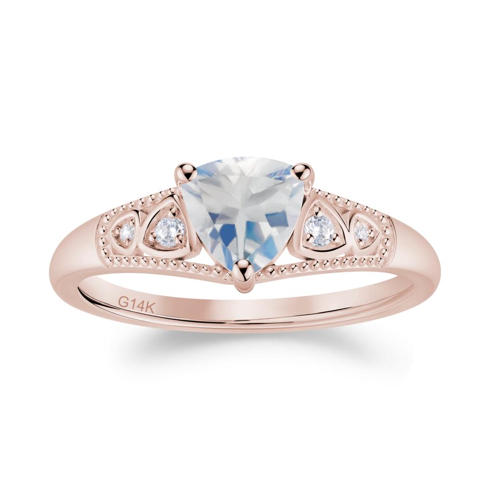 Vintage Filigree Alexandrite Engagement Ring - LUO Jewelry #gemstone_Moonstone