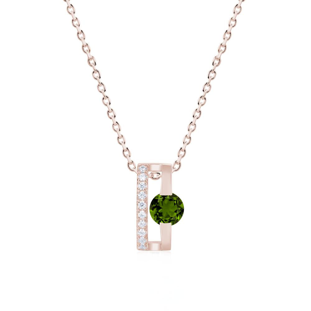 Open Hollow Modern Amethyst Necklace - LUO Jewelry #gemstone_Diopside