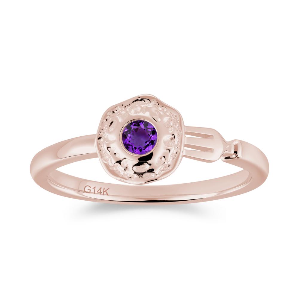 Unique Egg Shaped Emerald Ring - LUO Jewelry #gemstone_Amethyst