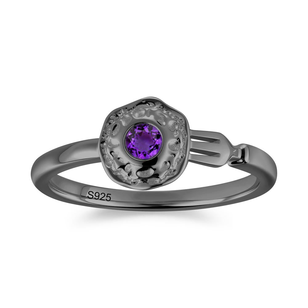 Unique Egg Shaped Emerald Ring - LUO Jewelry #gemstone_Amethyst