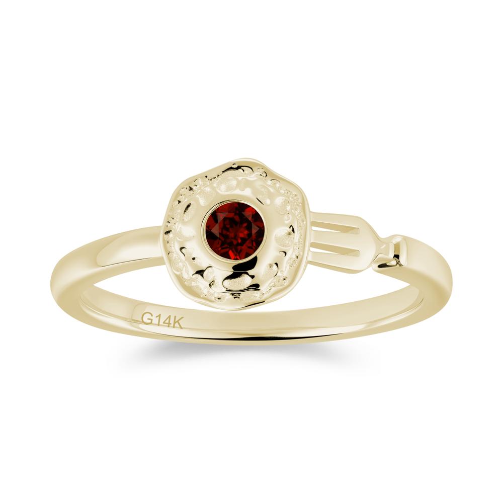 Unique Egg Shaped Emerald Ring - LUO Jewelry #gemstone_Garnet