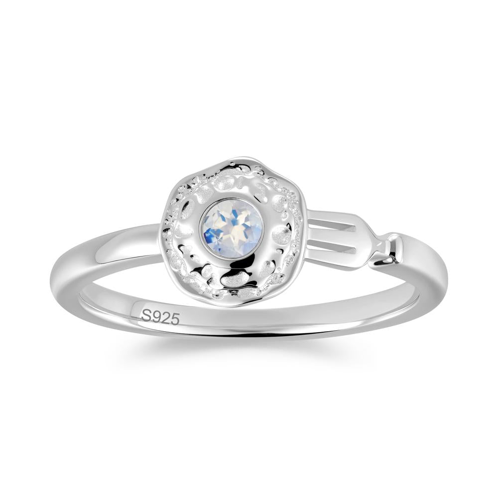 Unique Egg Shaped Emerald Ring - LUO Jewelry #gemstone_Moonstone