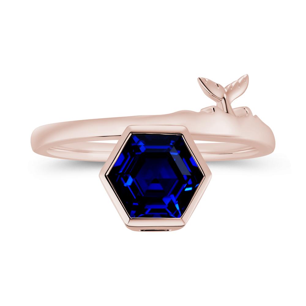 Dolphin Tail Emerald Ocean Ring - LUO Jewelry #gemstone_Sapphire