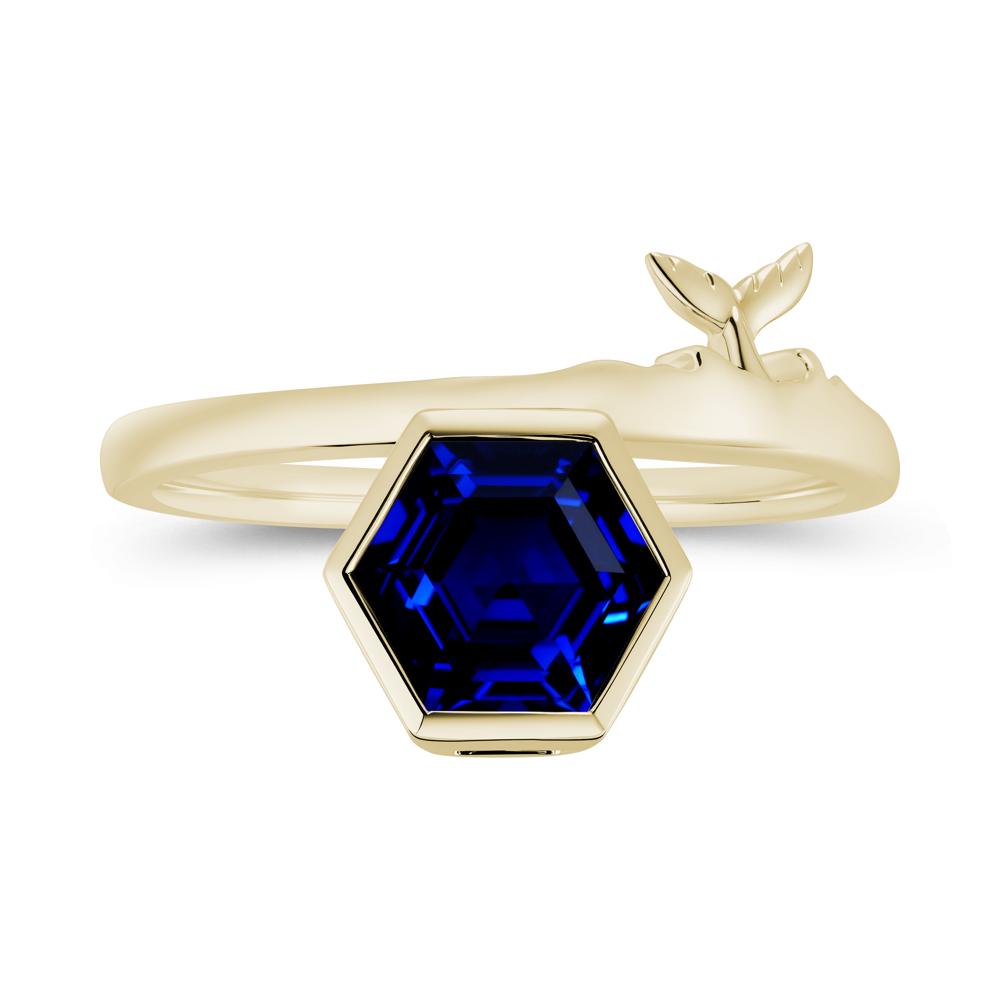 Dolphin Tail Emerald Ocean Ring - LUO Jewelry #gemstone_Sapphire
