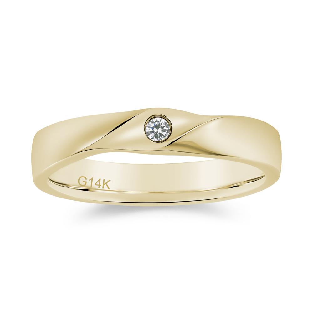 Petite Amethyst Twisted Ring - LUO Jewelry #gemstone_Cubic Zirconia