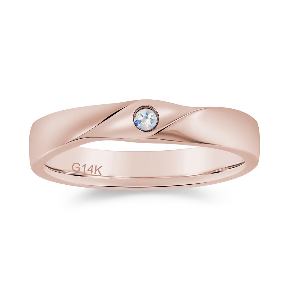 Petite Amethyst Twisted Ring - LUO Jewelry #gemstone_Moonstone