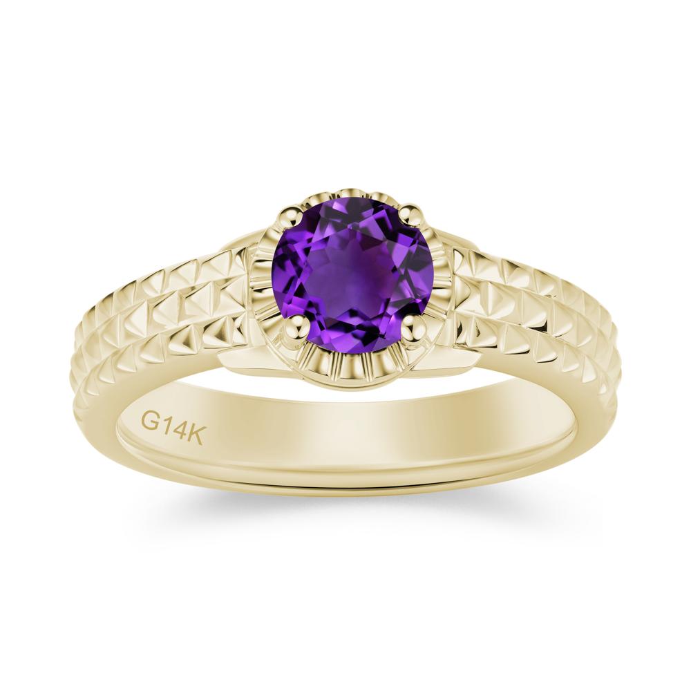 Garnet Statement Unisex Ring - LUO Jewelry #gemstone_Amethyst