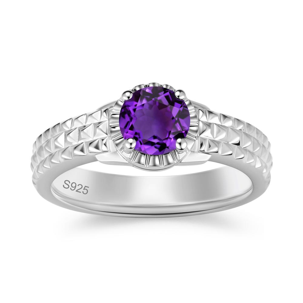 Garnet Statement Unisex Ring - LUO Jewelry #gemstone_Amethyst