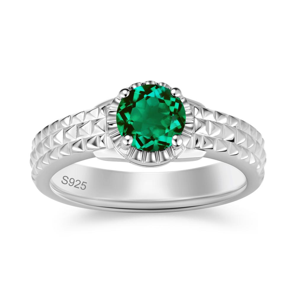 Garnet Statement Unisex Ring - LUO Jewelry #gemstone_Emerald