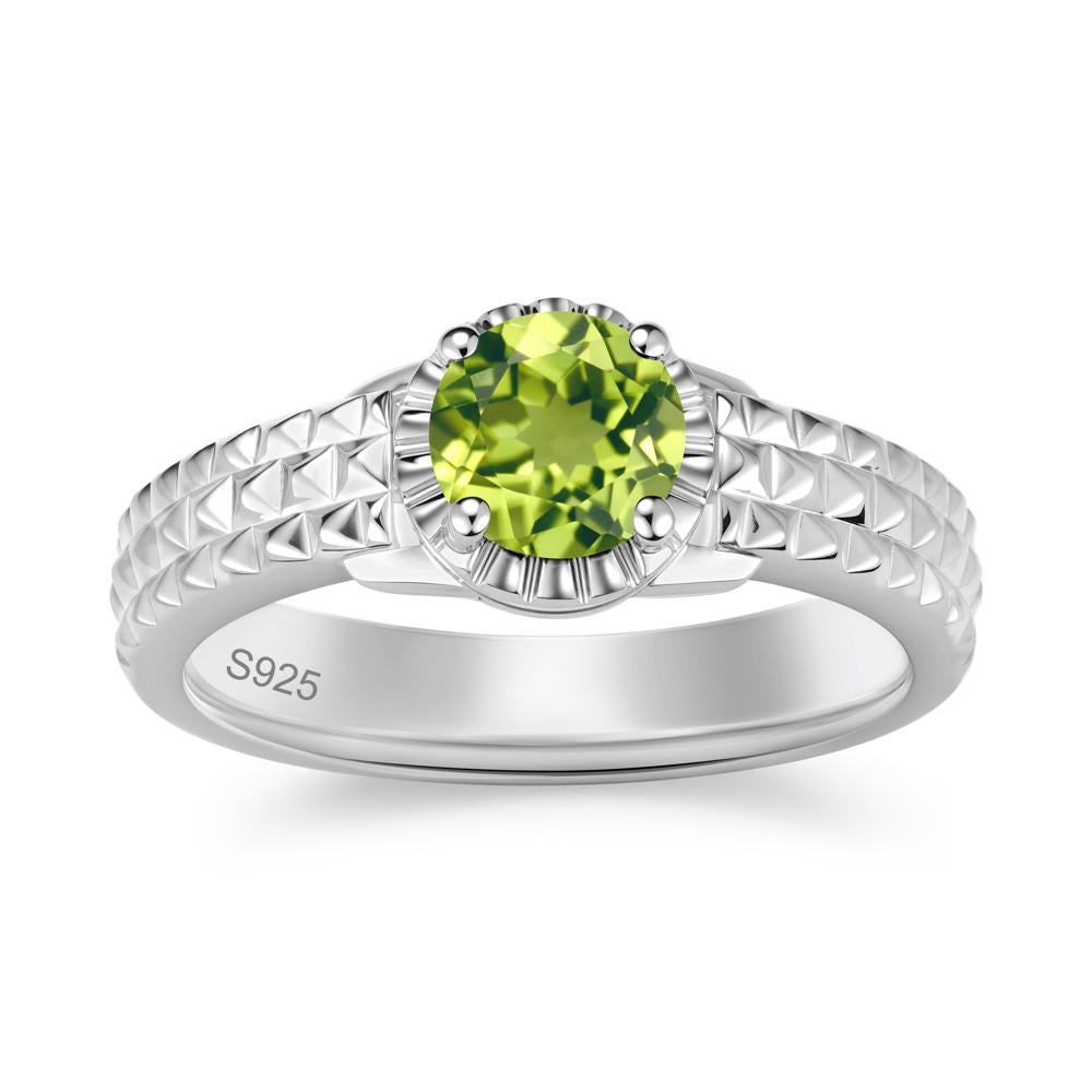 Garnet Statement Unisex Ring - LUO Jewelry #gemstone_Peridot