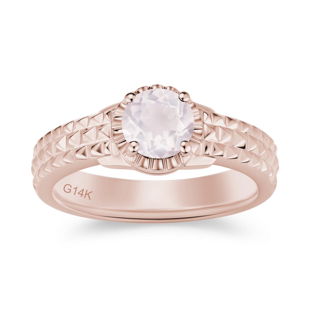 Garnet Statement Unisex Ring - LUO Jewelry #gemstone_Rose Quartz