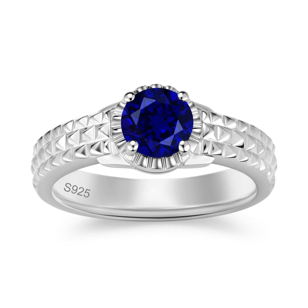 Garnet Statement Unisex Ring - LUO Jewelry #gemstone_Sapphire