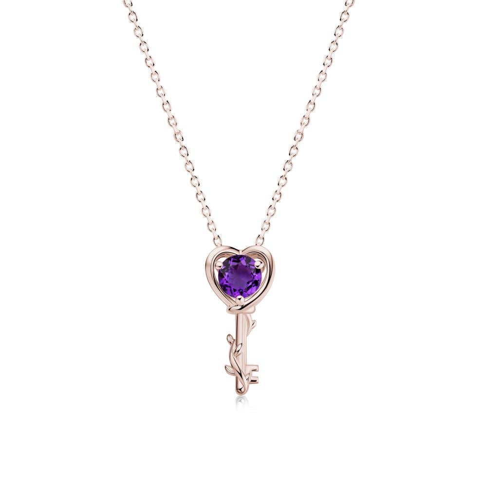 Key Lemon Quartz Leaf Necklace for Women - LUO Jewelry #gemstone_Amethyst