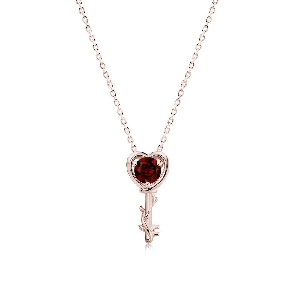 Key Lemon Quartz Leaf Necklace for Women - LUO Jewelry #gemstone_Garnet