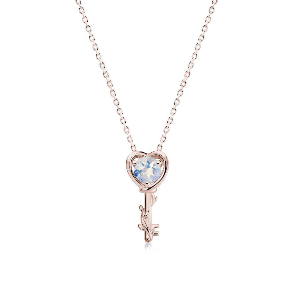 Key Lemon Quartz Leaf Necklace for Women - LUO Jewelry #gemstone_Moonstone
