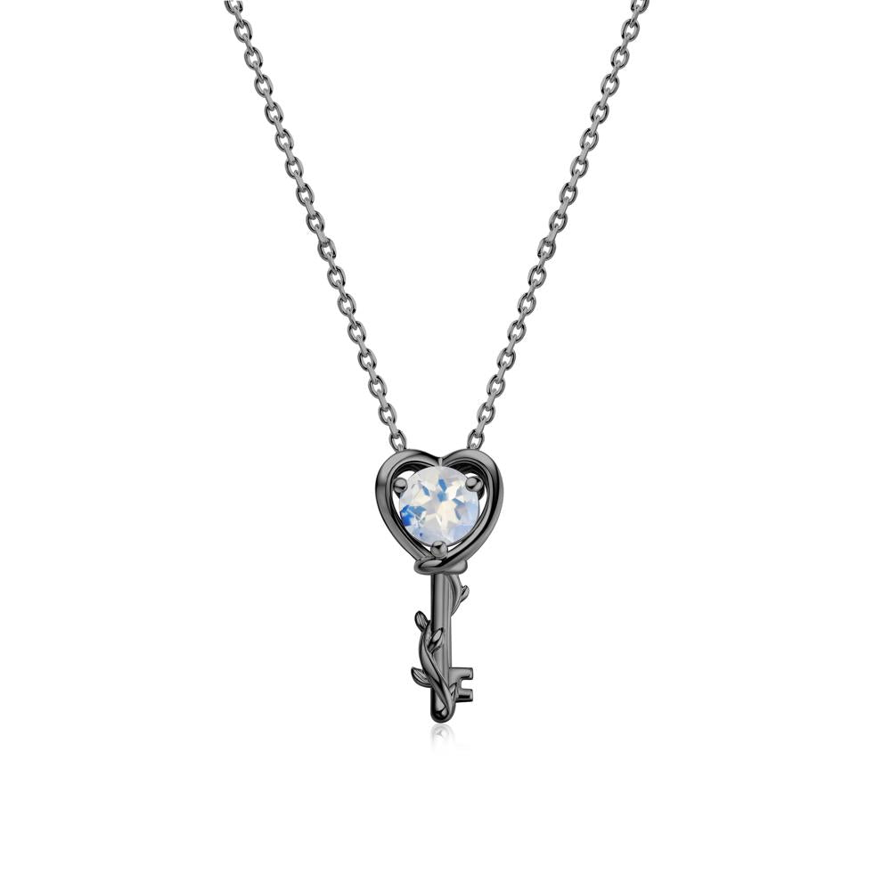 Key Lemon Quartz Leaf Necklace for Women - LUO Jewelry #gemstone_Moonstone