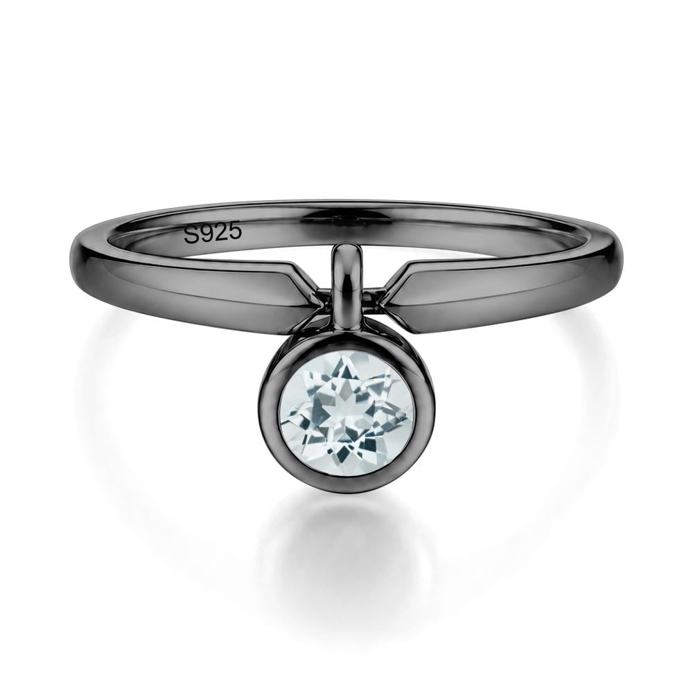 Custom Back Pattern Pink Cubic Zirconia Reversible Ring - LUO Jewelry #gemstone_Aquamarine