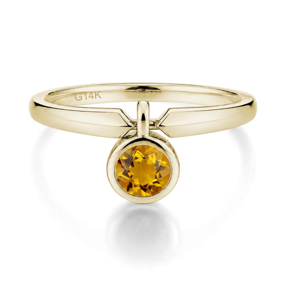 Custom Back Pattern Pink Cubic Zirconia Reversible Ring - LUO Jewelry #gemstone_Citrine