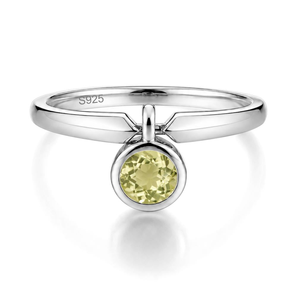 Custom Back Pattern Pink Cubic Zirconia Reversible Ring - LUO Jewelry #gemstone_Lemon Quartz