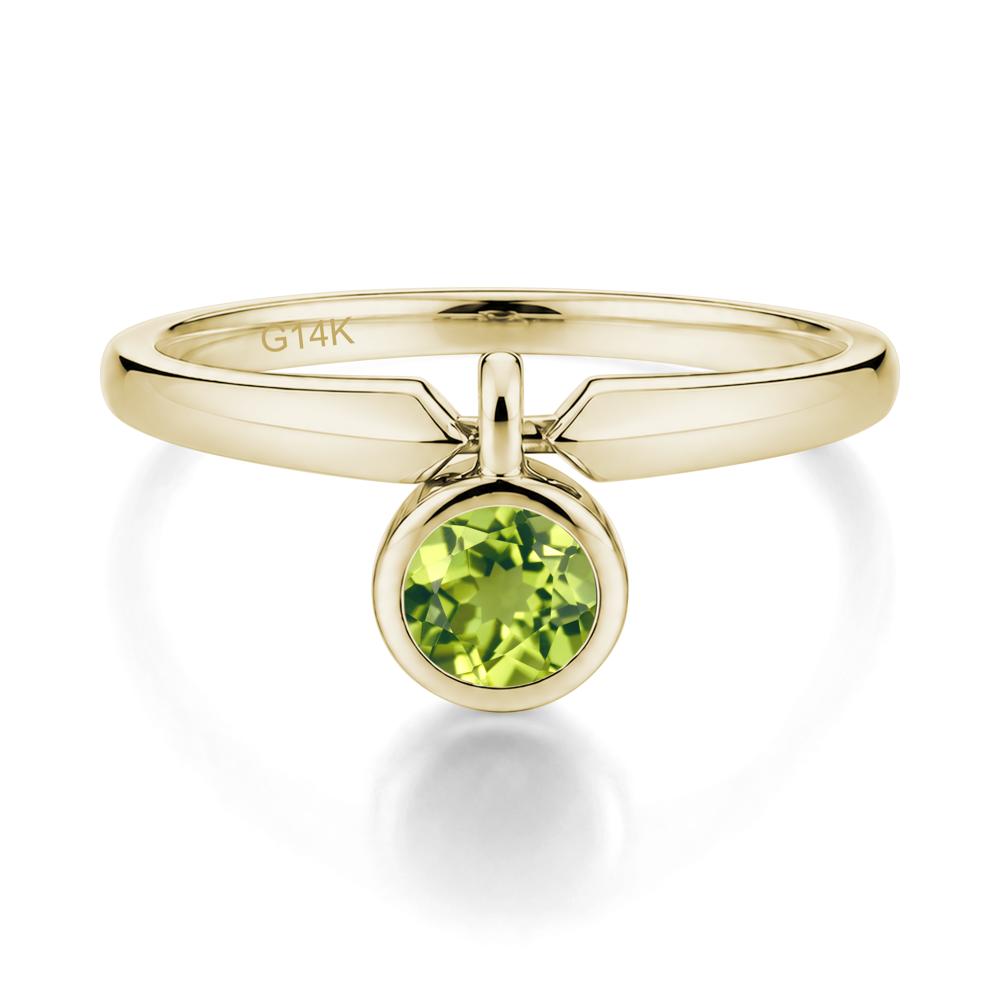 Custom Back Pattern Pink Cubic Zirconia Reversible Ring - LUO Jewelry #gemstone_Peridot