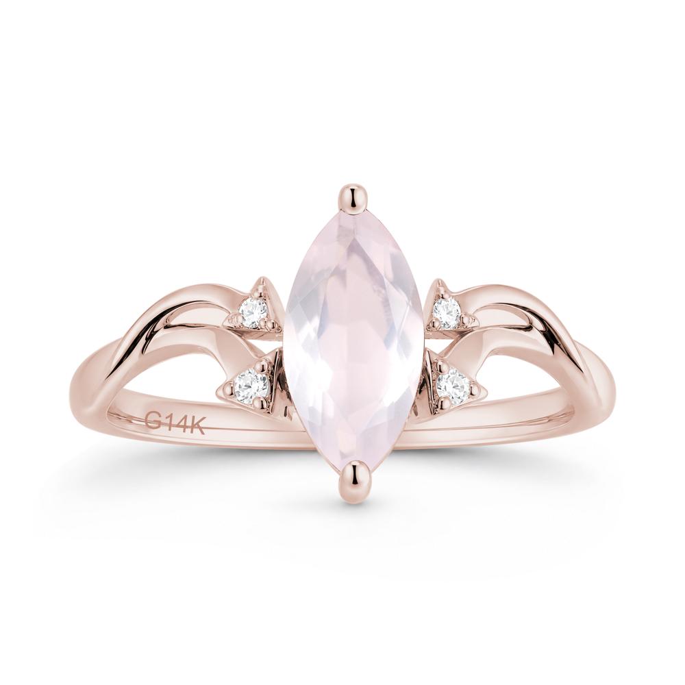 Marquise Cut Alexandrite Arrow Ring - LUO Jewelry #gemstone_Rose Quartz