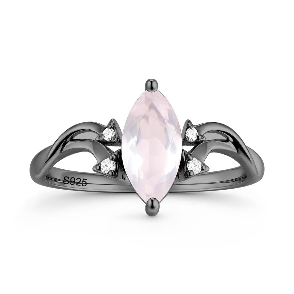 Marquise Cut Alexandrite Arrow Ring - LUO Jewelry #gemstone_Rose Quartz
