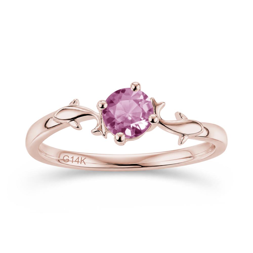 Solitaire Alexandrite Cute Fish Ring - LUO Jewelry #gemstone_Tourmaline