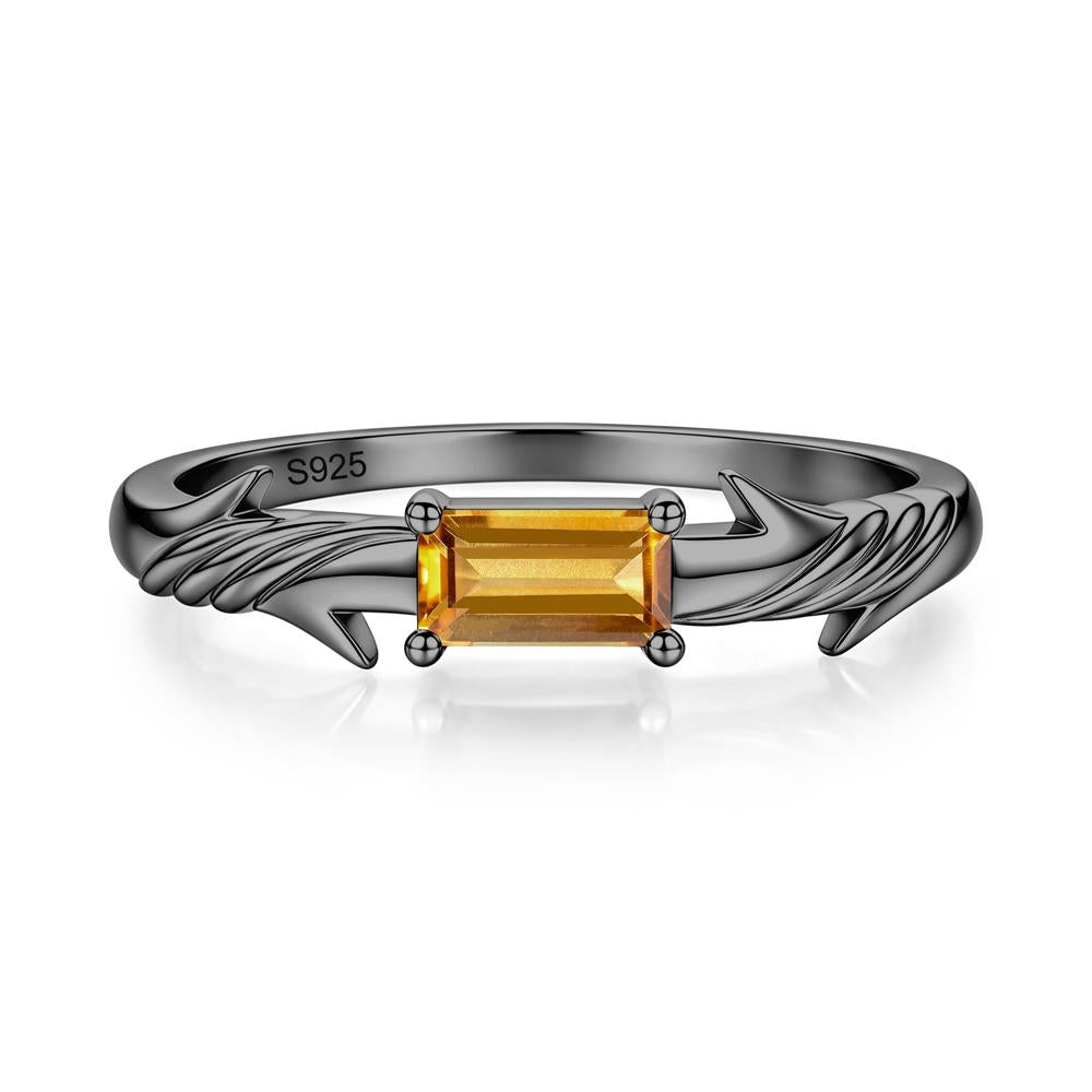 East West London Blue Topaz Twist Kont Ring - LUO Jewelry #gemstone_Citrine