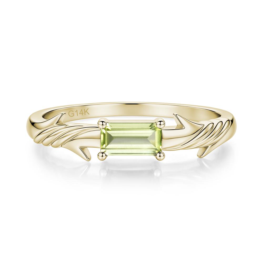 East West London Blue Topaz Twist Kont Ring - LUO Jewelry #gemstone_Peridot