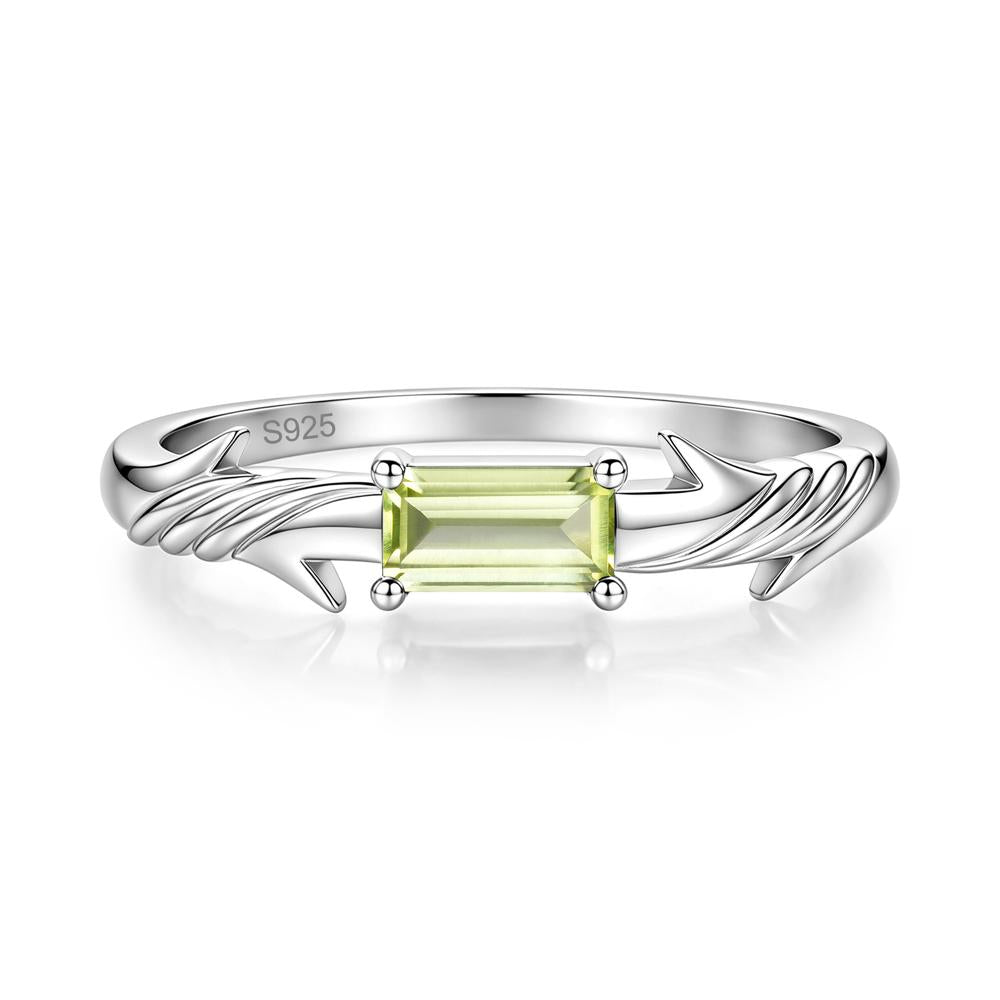 East West London Blue Topaz Twist Kont Ring - LUO Jewelry #gemstone_Peridot