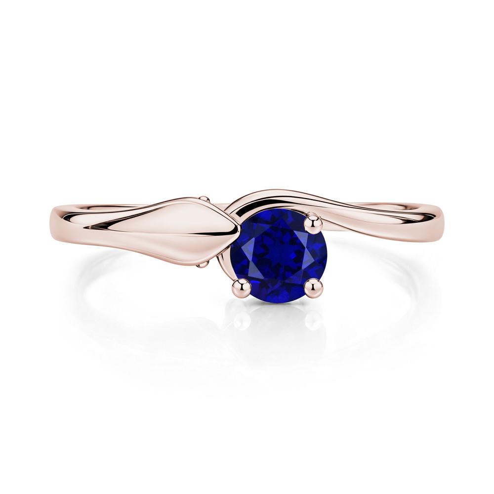 Minimalist Alexandrite Twist Snake Ring - LUO Jewelry #gemstone_Sapphire