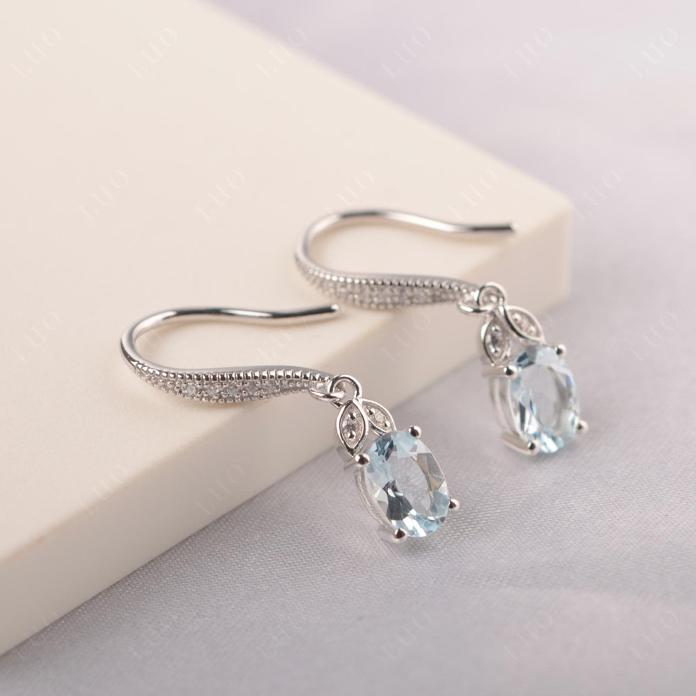 March Brthstone Earrings