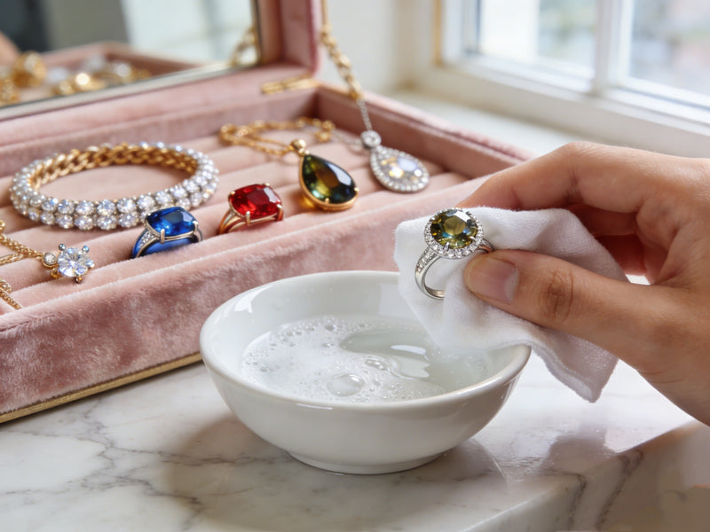 How to clean alexandrite rings
