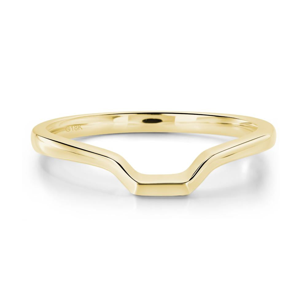 Citrine Bezel Set Engagement Ring - LUO Jewelry #metal_xxxxx