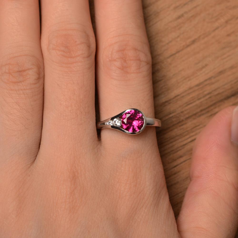 Prince Rupert's Drop Ruby Ring - LUO Jewelry 
