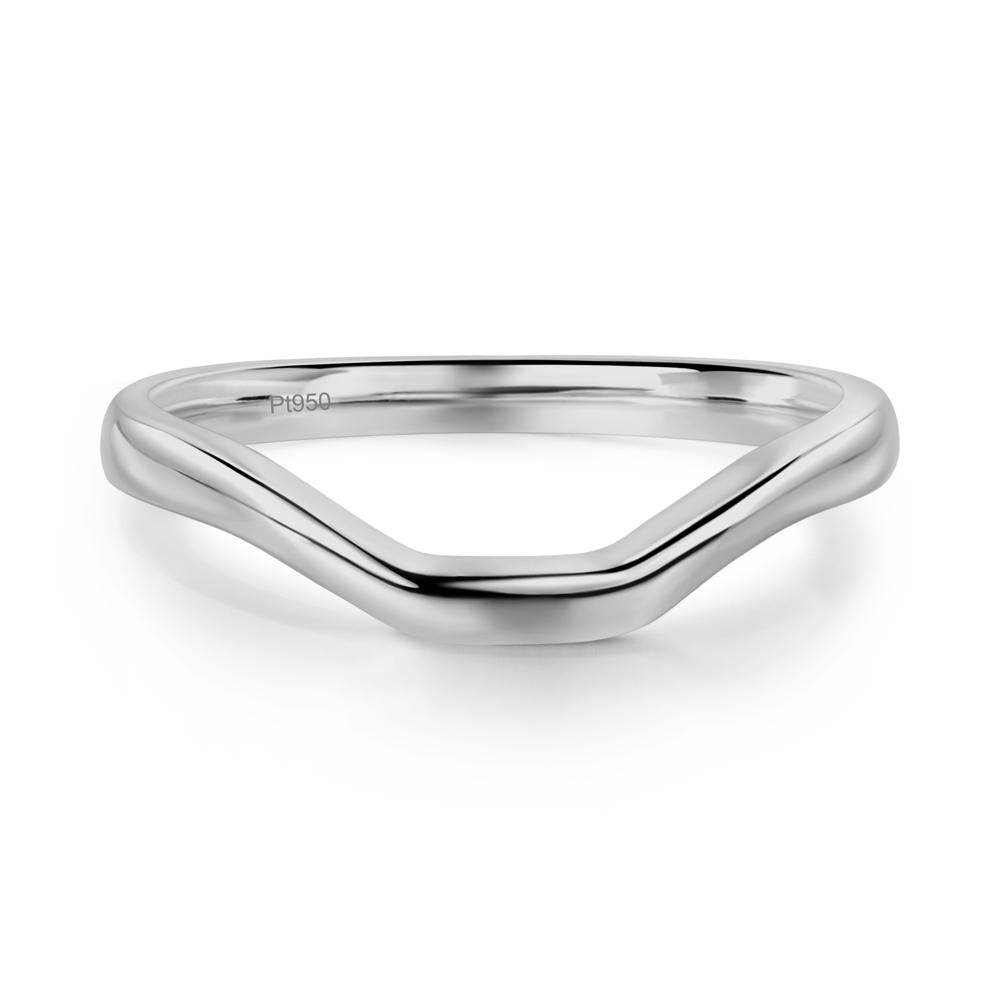 Emerald Plain Band Solitaire Engagement Ring - LUO Jewelry #metal_xxxxx