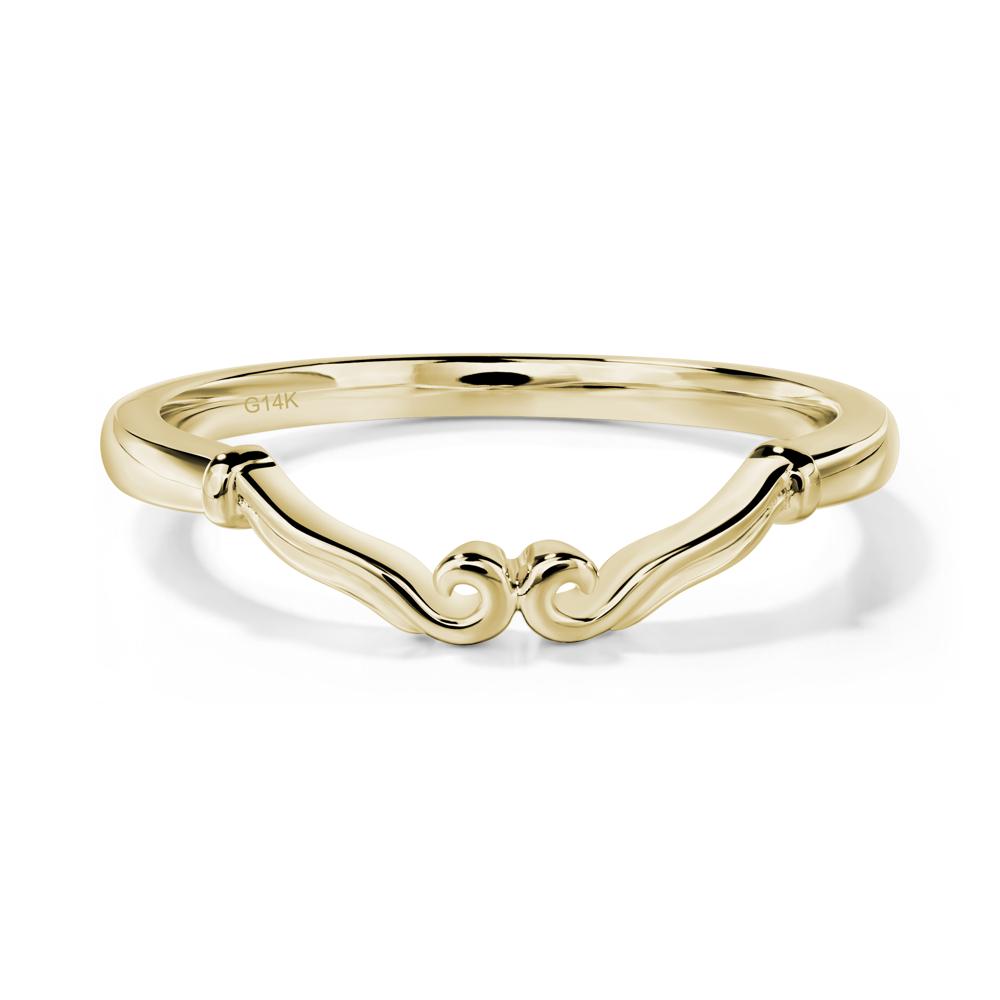 Heart Shaped Citrine Claddagh Ring - LUO Jewelry #metal_xxxxx