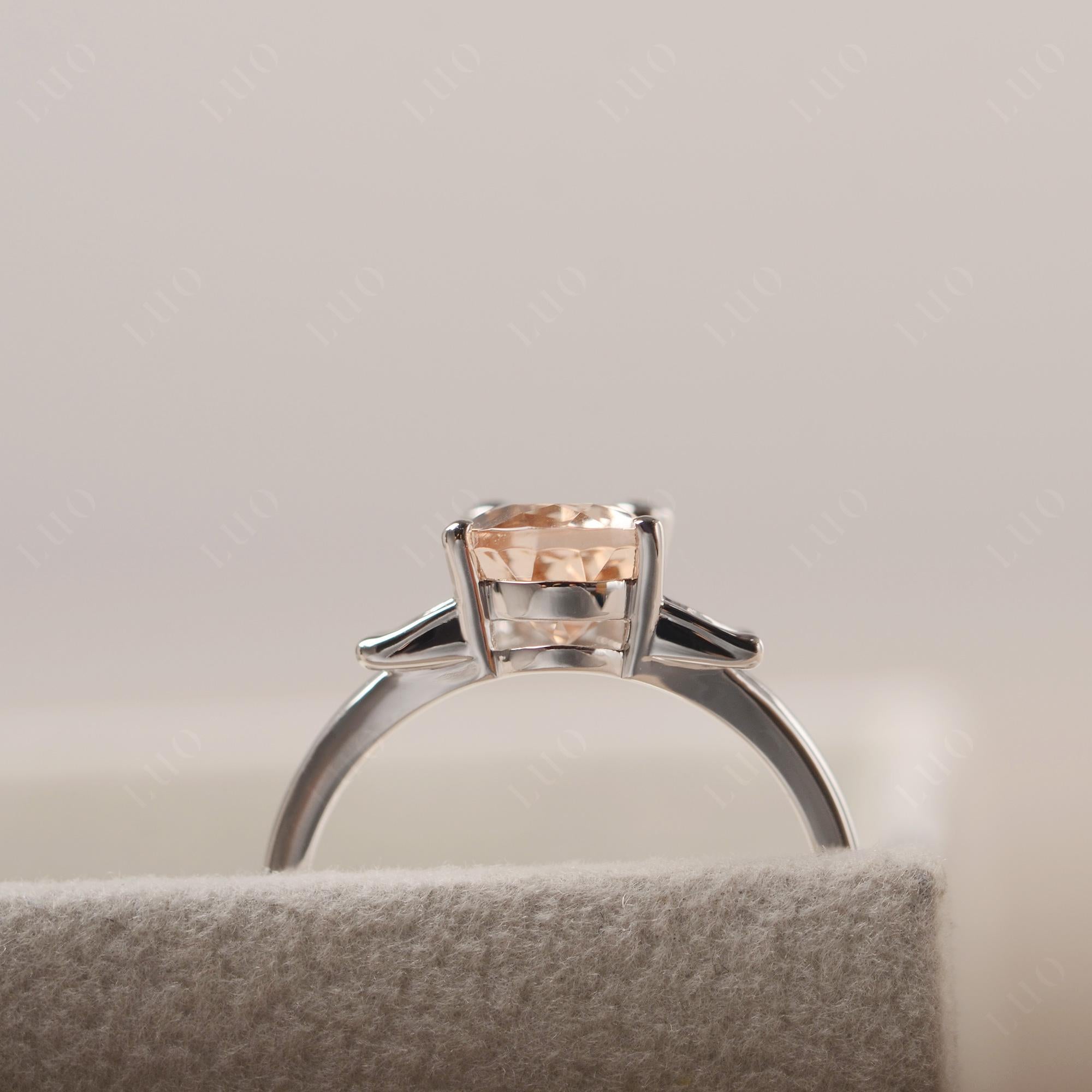 Morganite Frog Ring - LUO Jewelry 