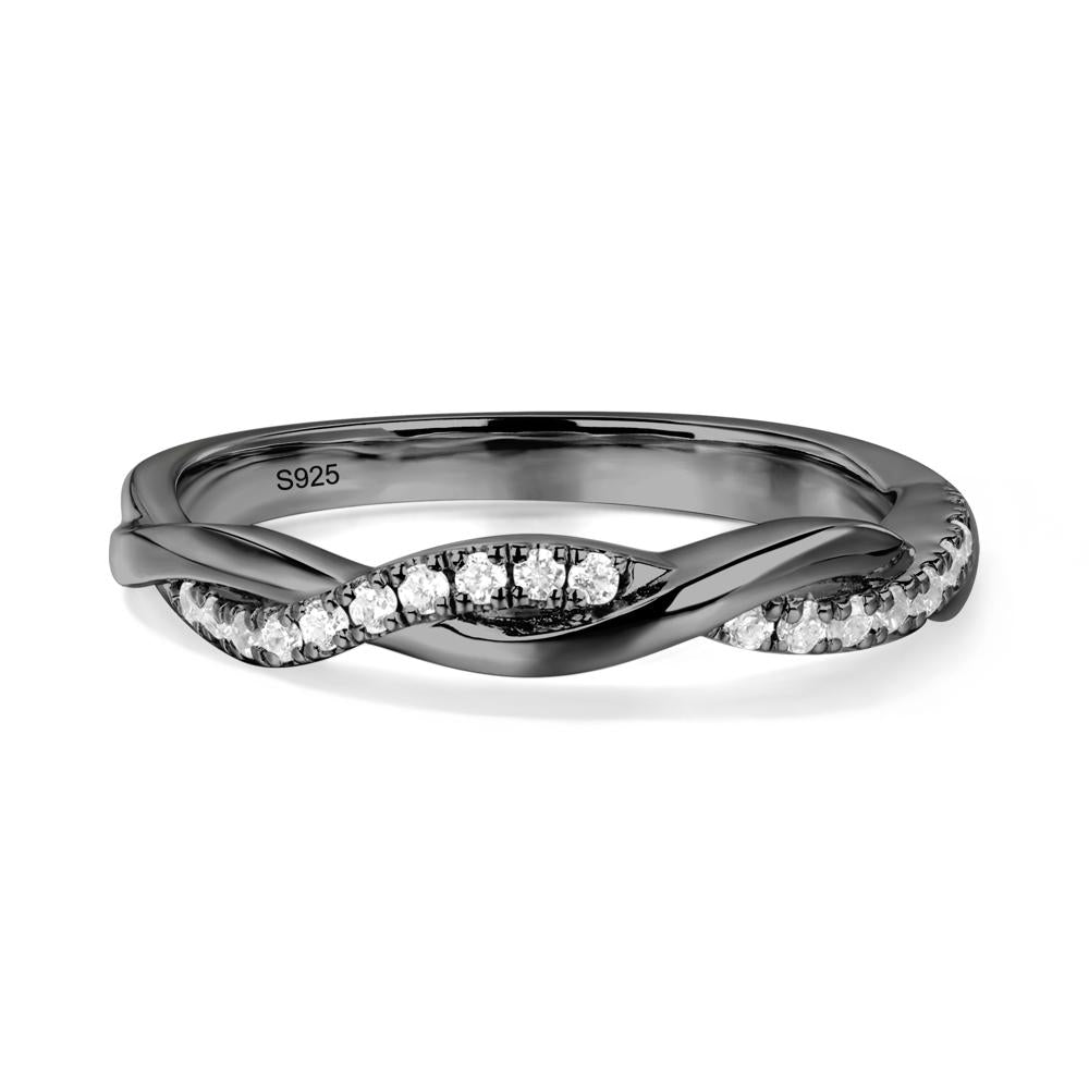Garnet Twist Ring - LUO Jewelry #metal_xxxxx