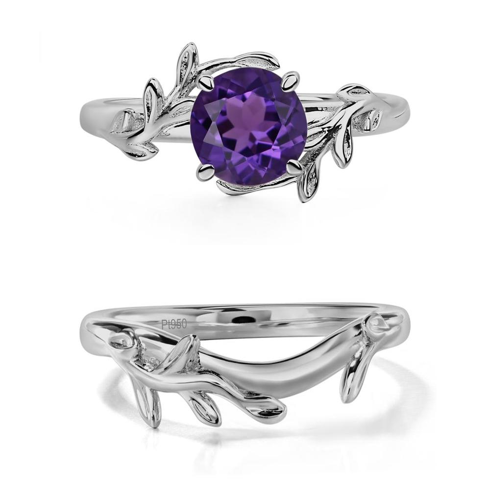 Amethyst Vine Ring - LUO Jewelry #metal_xxxxx
