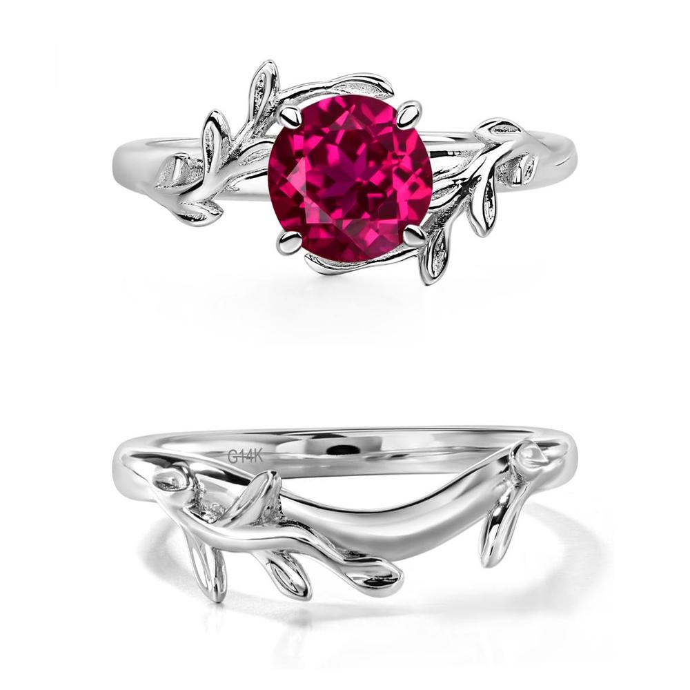 Ruby Vine Ring - LUO Jewelry #metal_xxxxx