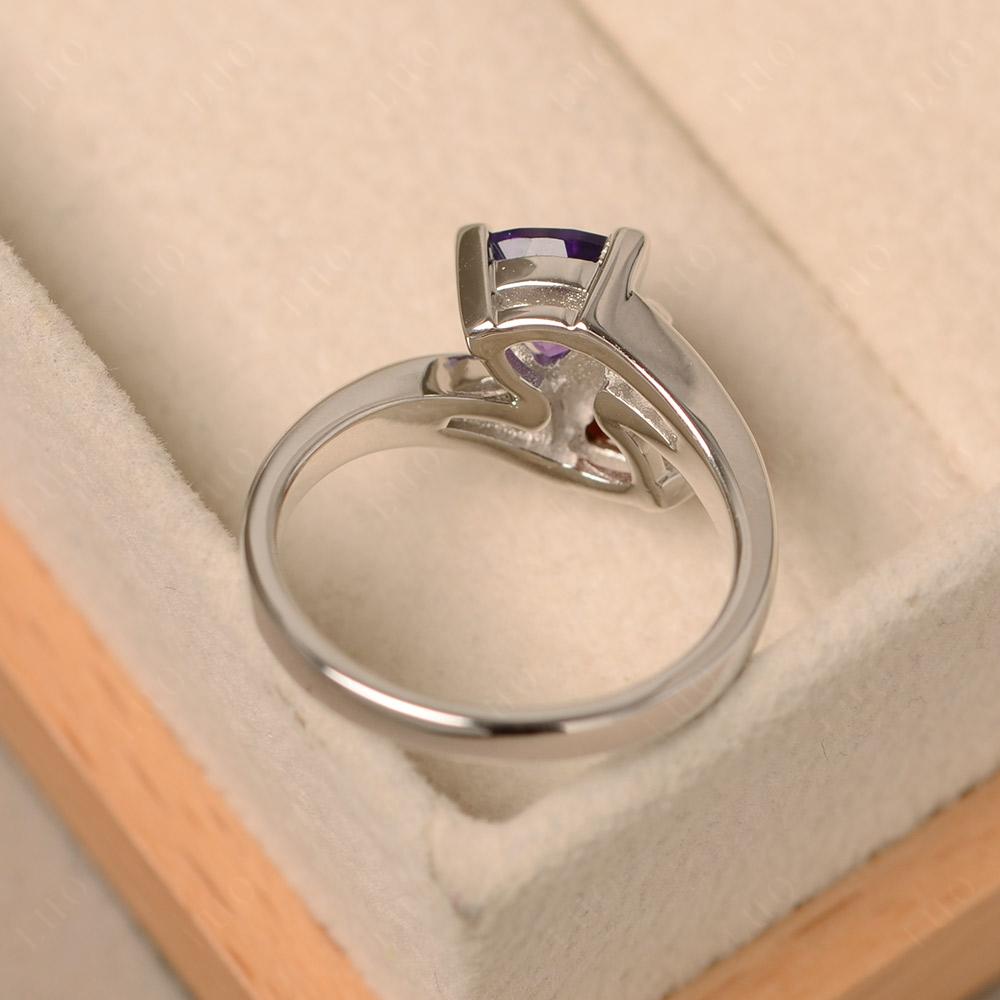 Garnet and Amethyst Ring - LUO Jewelry 