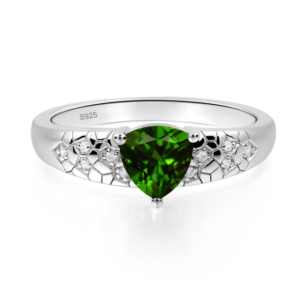 Diopside Cracked Ring | LUO Jewelry #metal_sterling silver