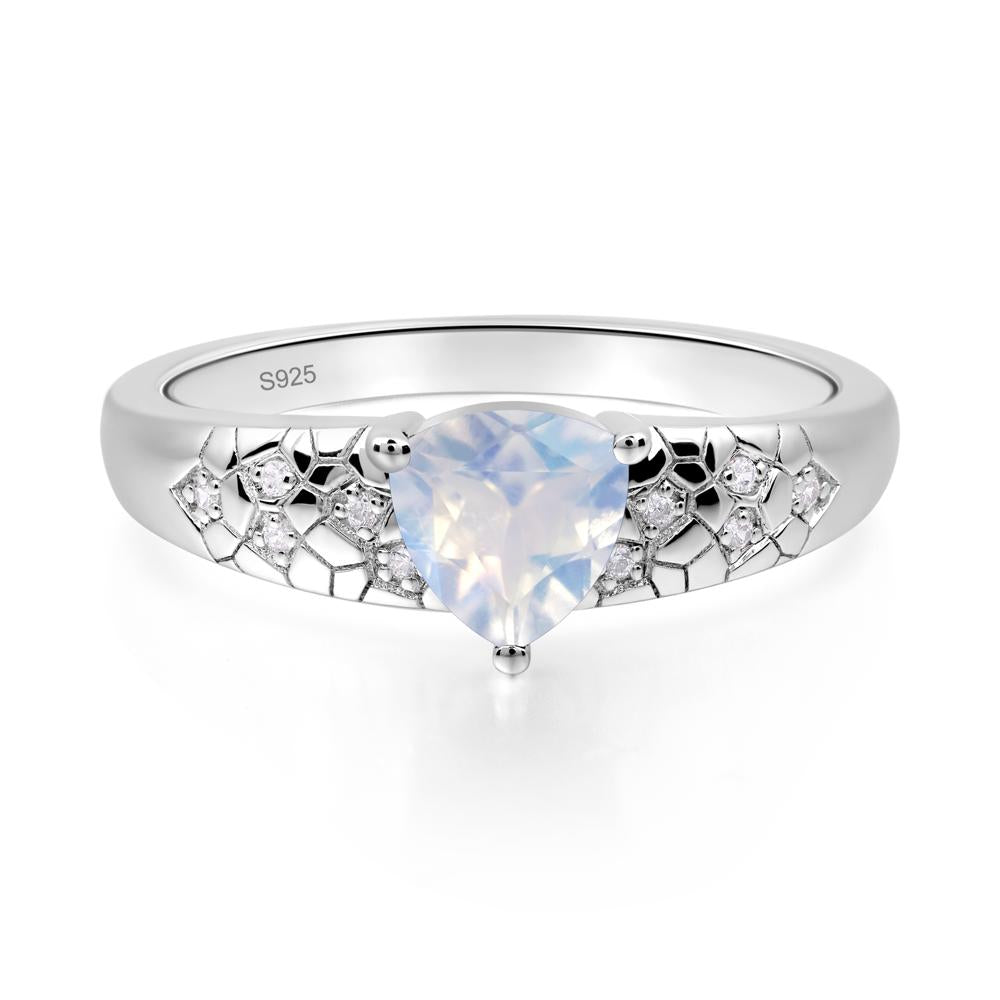 Moonstone Cracked Ring | LUO Jewelry #metal_sterling silver